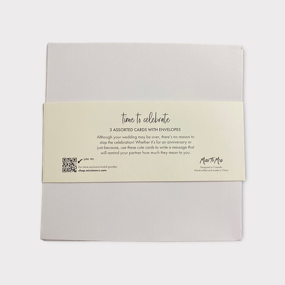 𝅺ROMANTIC Anniversary Card Set - Picture 3 of 4